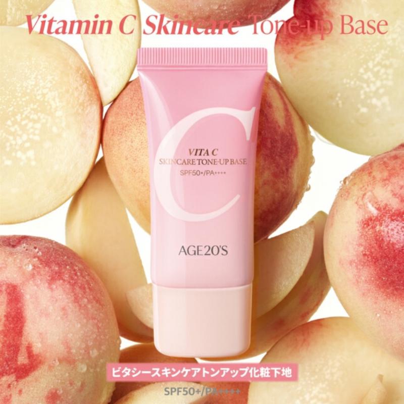 AGE20’s - Kem nền chống nắng nâng tông VitaC Skincare Tone Up Base