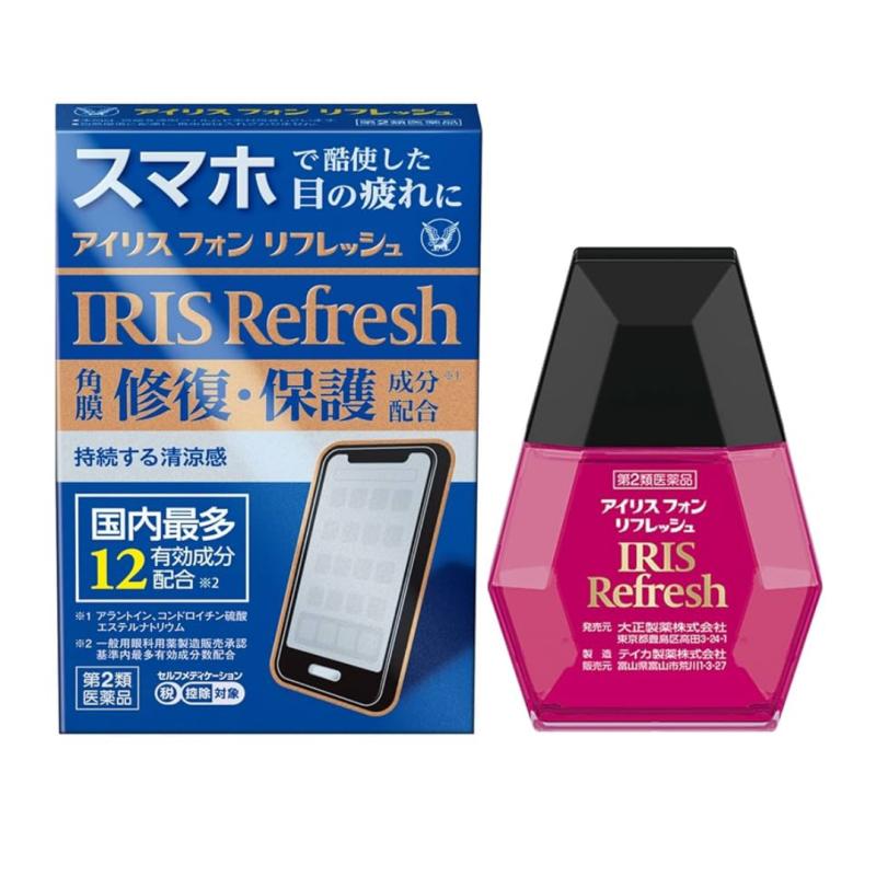 Thuốc nhỏ mắt IRIS Refresh cho người hay sử dụng smart phone