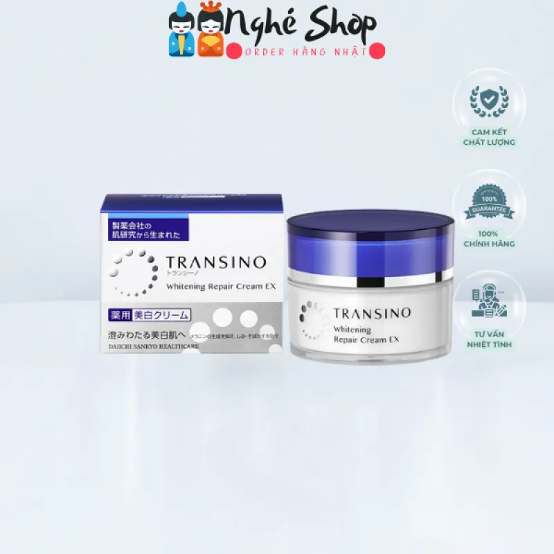 TRANSINO - Kem trị nám ban đêm Whitening Repair Cream EX