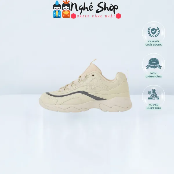 FILA - Giầy nữ Fila Promenade màu beige