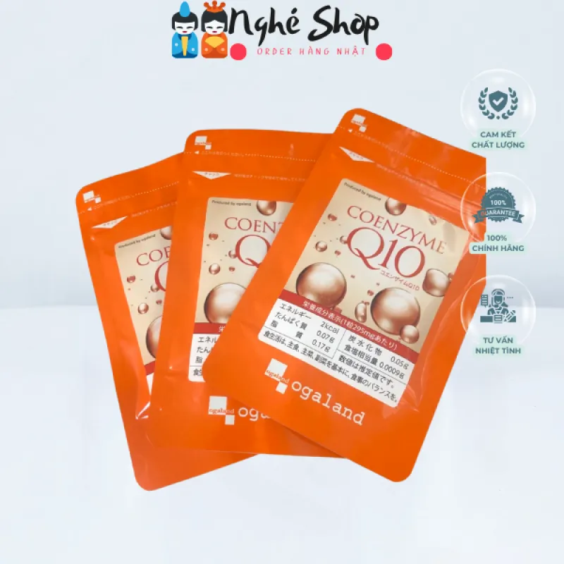 Viên uống COENZYME Q10 Ogaland 30 ngày