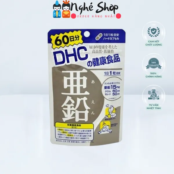 DHC - Viên uống bổ sung kẽm DHC Zinc