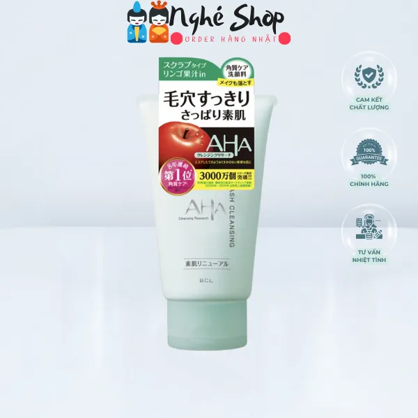 Sữa rửa mặt AHA Wash Cleansing N 120g