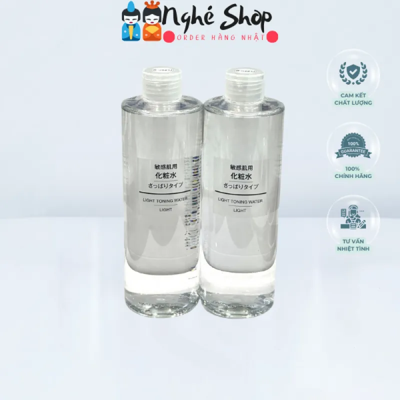 Nước hoa hồng MUJI Light Toning Water Light 200ml