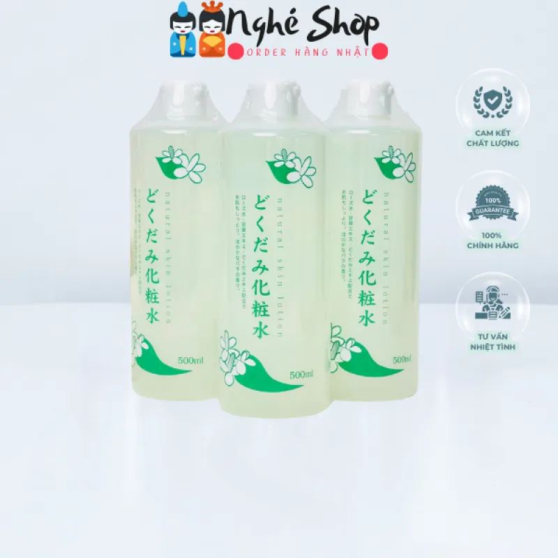 Nước Hoa Hồng Diếp Cá Chinoshio Dokudami Natural Skin Lotion