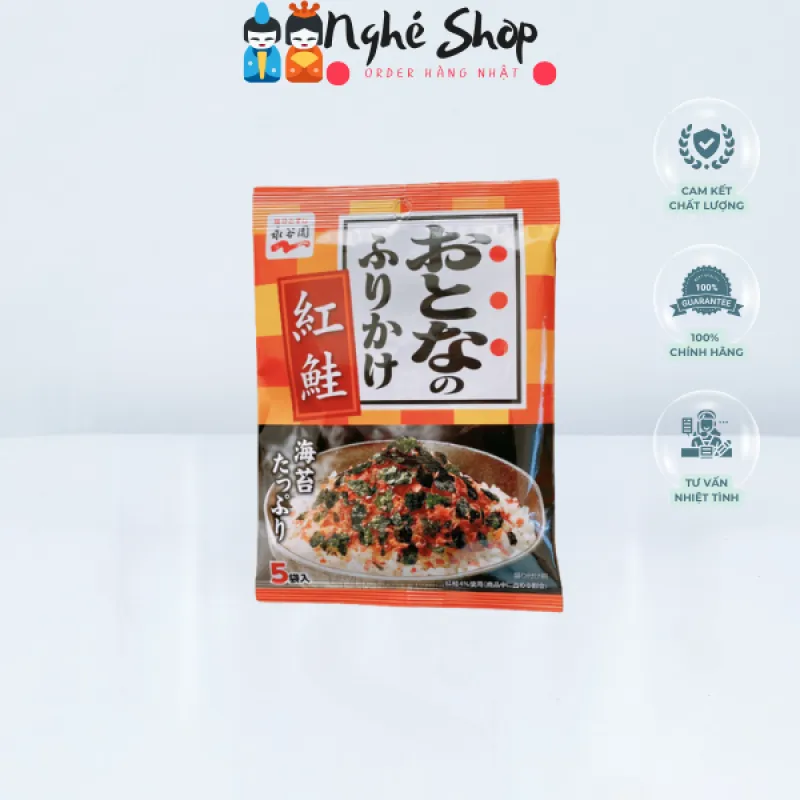 Gia vị rắc cá hồi otona no furikake 5 gói nhỏ