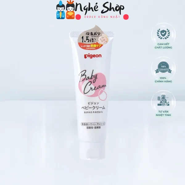 PIGEON- Kem trị nẻ dưỡng ẩm cho bé PIGEON Baby Cream 50g