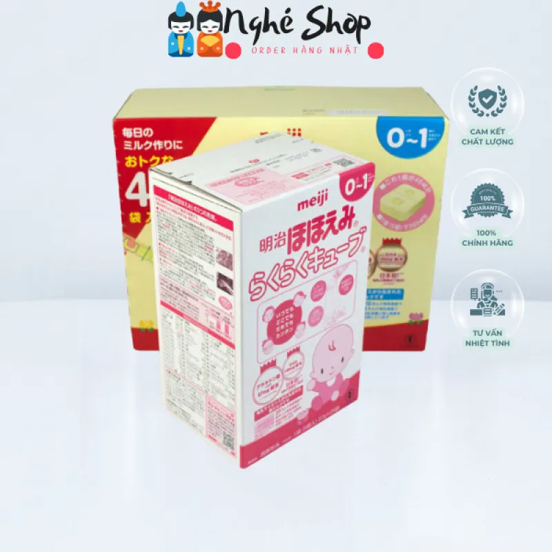 MEIJI - Sữa cho bé từ 1-3 tuổi hộp 16 thanh