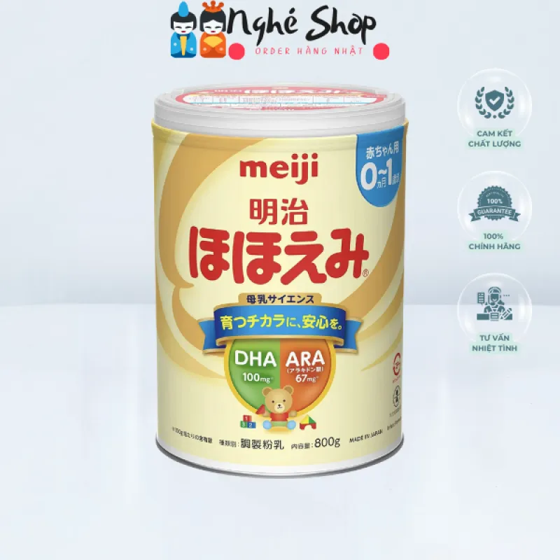 MEIJI - Sữa 0-1 lon 800g