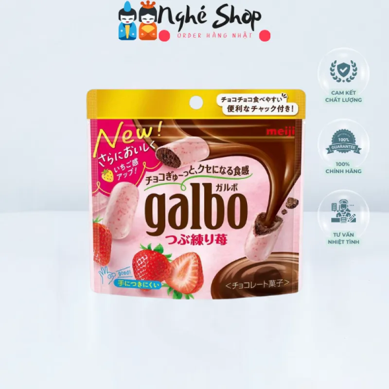 MEIJI - Socola Galbo vị dâu 69g