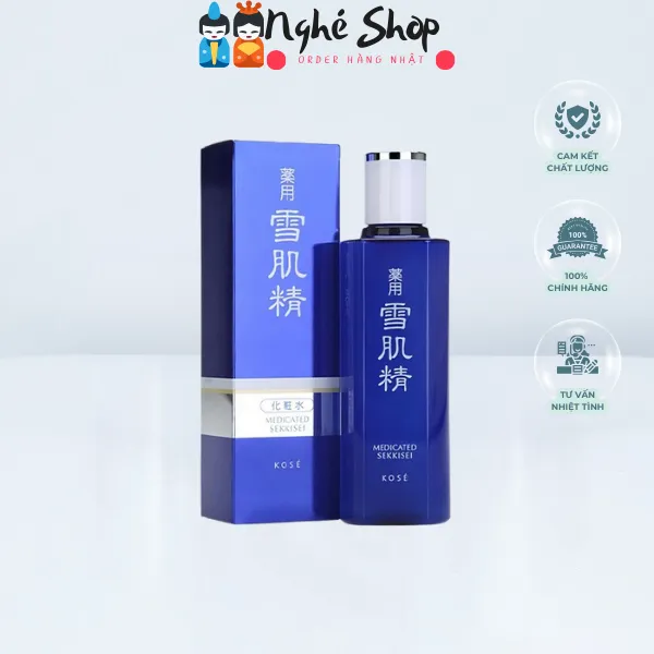 KOSÉ - Nước hoa hồng Medicated Sekkisei Lotion