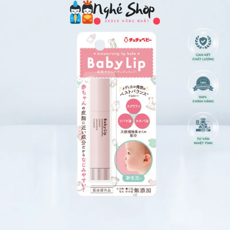 CHUCHU - Son nẻ cho bé  Moisturising Baby Lip