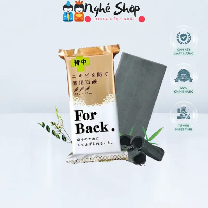 Xà phòng trị mụn lưng Pelican For Back Medicated Soap