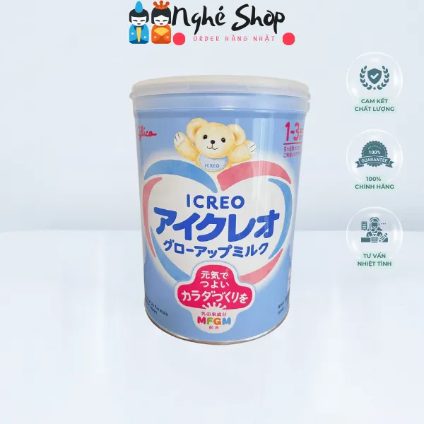 Sữa ICREO  cho trẻ từ 1-3 tuổi