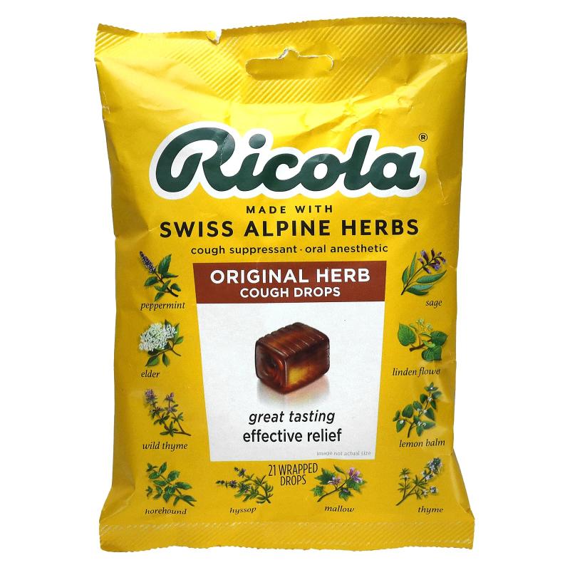 Kẹo ngậm thảo mọc Ricola vị truyền thống