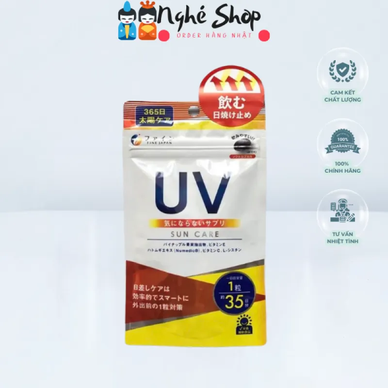 FINE JAPAN - Viên uống chống nắng UV Sun Care 35 ngày