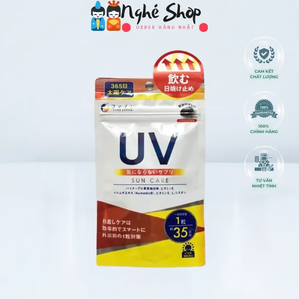 FINE JAPAN - Viên uống chống nắng UV Sun Care 35 ngày