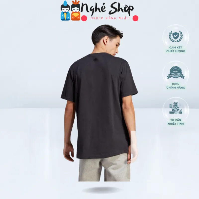 ADIDAS - Áo thun nam ADIDAS All SZN ngắn tay màu đen IC9815