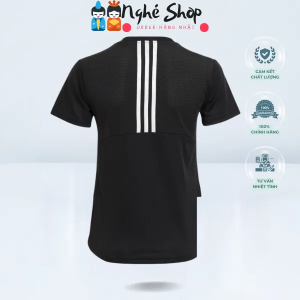 ADIDAS - Áo thun tập luyện nữ Adidas 100% polyester GL3788