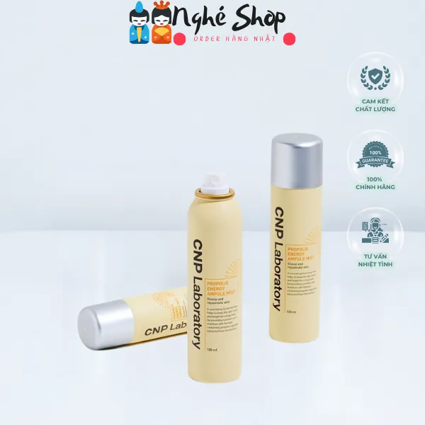 CNP Laboratory - Toner Xịt Dưỡng Chăm Sóc Da CPN PROPOLIS AMPULE MIST