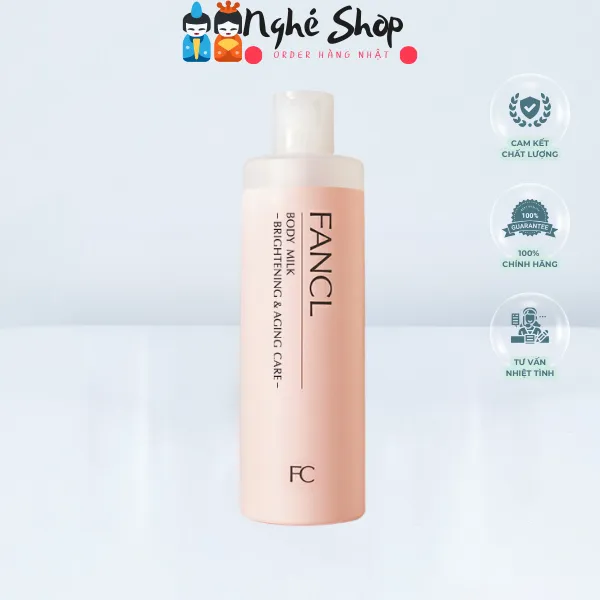 FANCL  - Sữa dưỡng thể trắng da, chăm sóc lão hóa FANCL BODY MILK