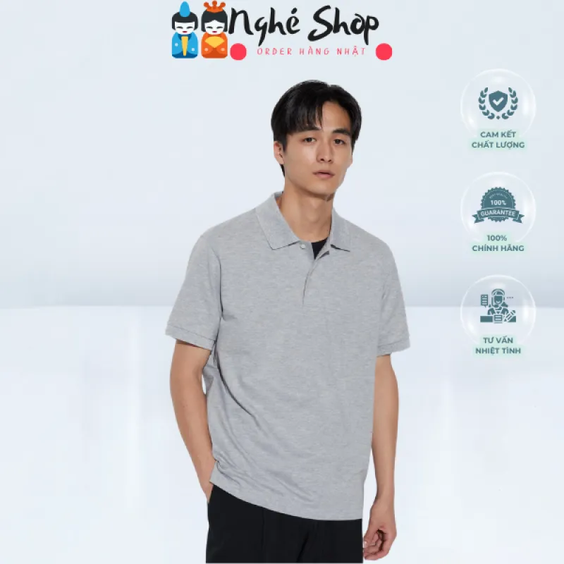 UNIQLO - Áo polo Dry Kanoko nam