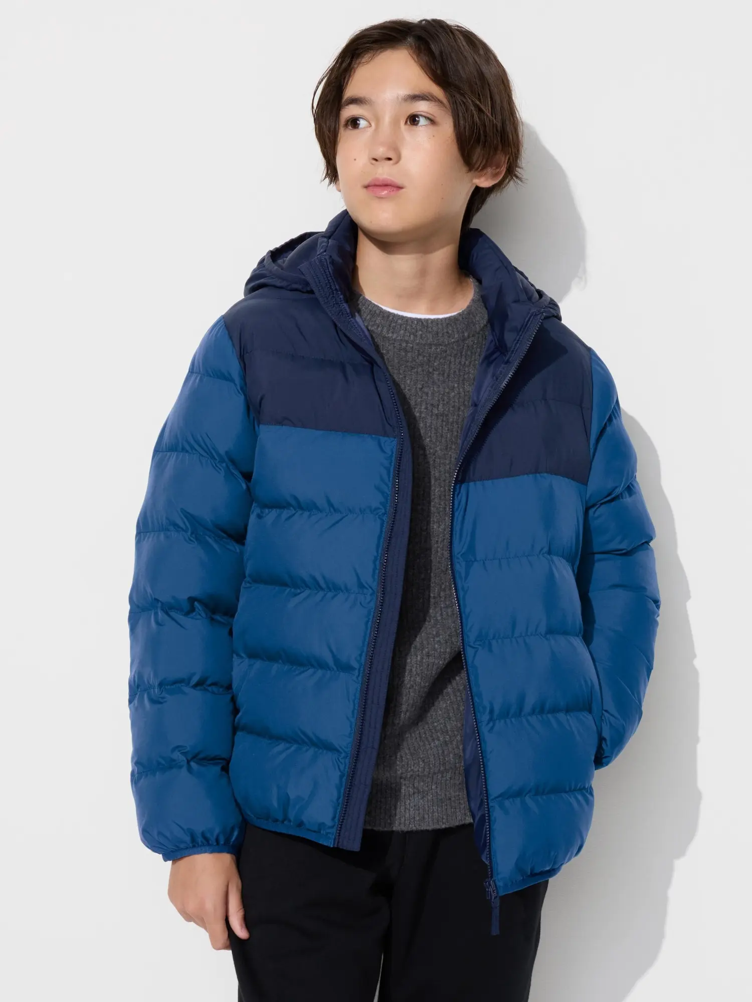 UNIQLO KIDS - Áo khoác trẻ em parka PUFERTECH