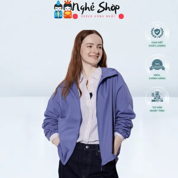 UNIQLO - Áo chống nắng nữ Uniqlo Parka Chống UV