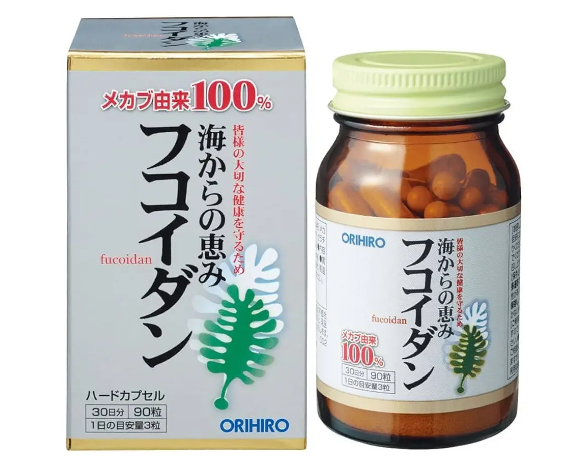 ORIHIRO - Viên uống hỗ trợ tăng cường sức khoẻ, nâng cao đề kháng Fucoidan