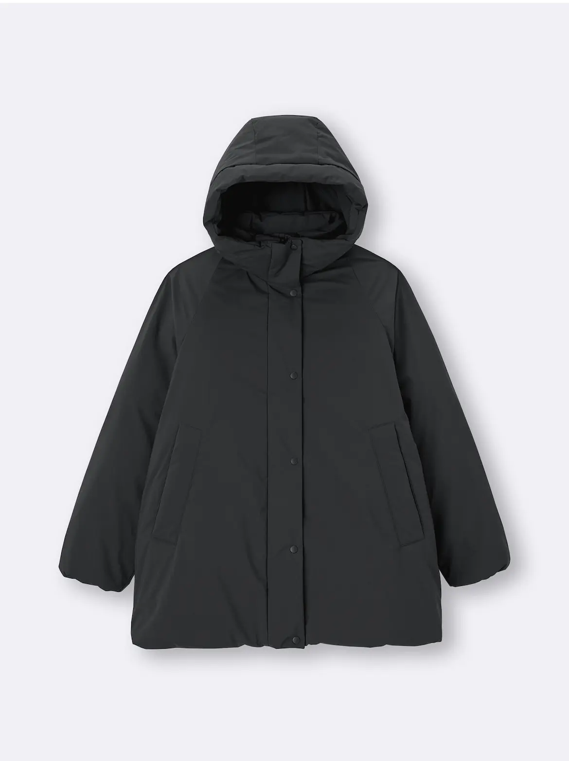 GU - Áo khoác ấm dáng lửng chống gió, chống thấm nước