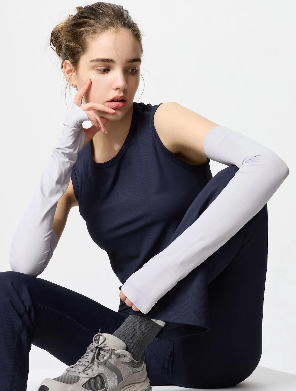 UNIQLO - Găng tay chống nắng không đường may làm mát AIRism