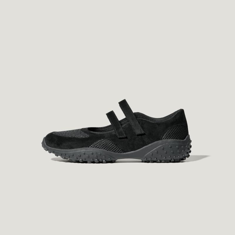 GU - Giày thể thao ballet 2 quai đôi Double Strap Ballet Sneakers
