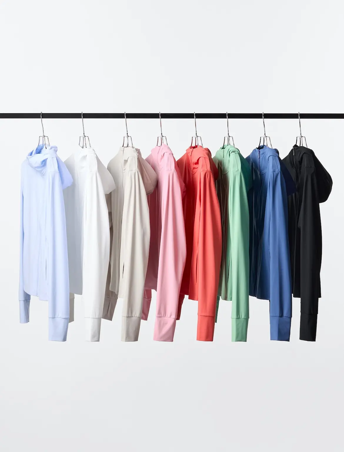 UNIQLO - Áo chống nắng kéo khoá có vành mũ Ultra Stretch AIRism UV Protection Full-Zip Hoodie