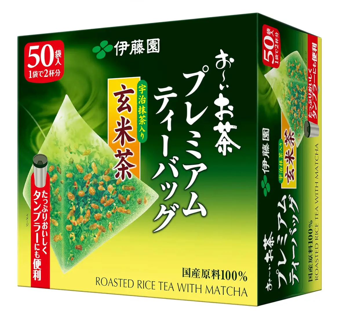 ITOEN - Trà túi lọc cao cấp Uji Match x trà gạo rang (50 túi)