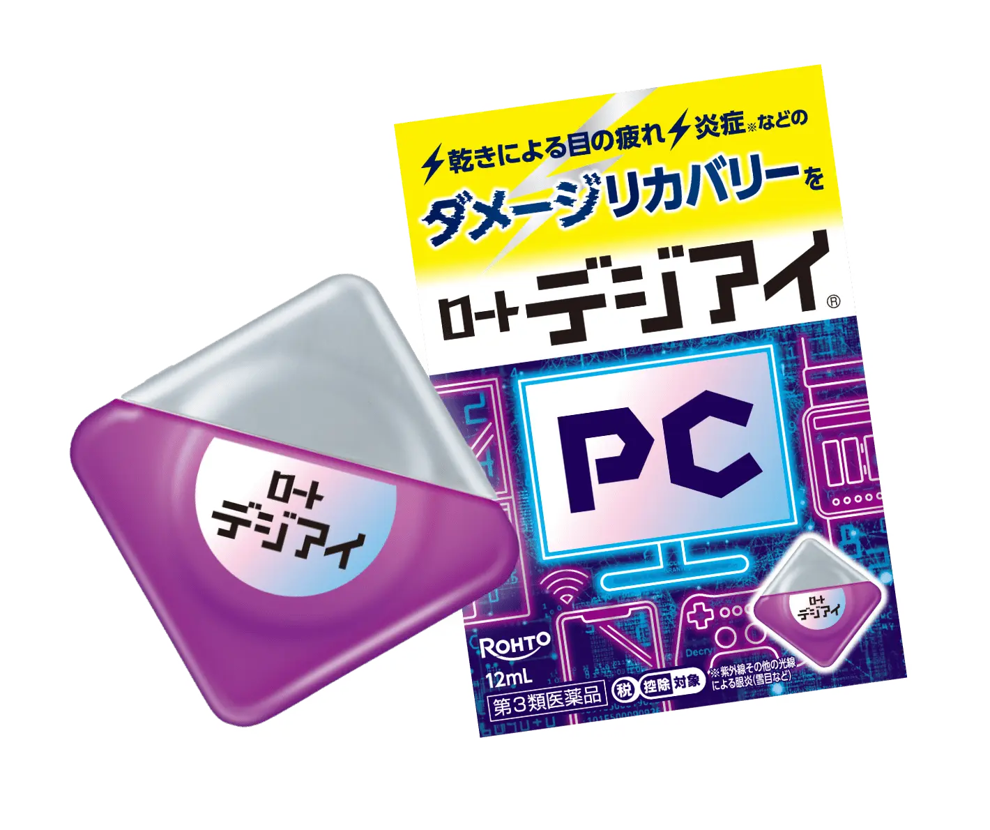 ROHTO - Thuốc nhỏ mắt Digi-Eye a dành cho người thường xuyên sử dụng PC, smart phone