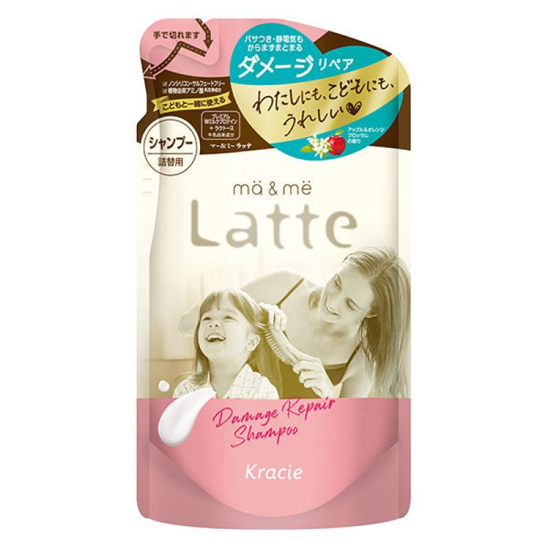 Kracie - Dầu gội không Silicon ma&me Latte phục hồi tóc (loại túi)