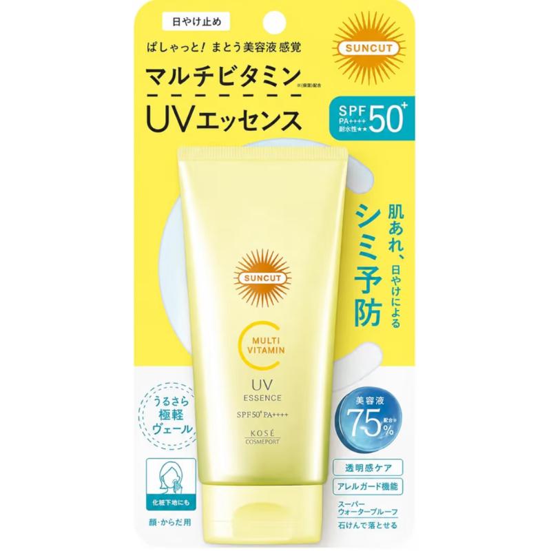 SUNCUT - Tinh chất chống nắng thế hệ mới Multi Vitamin kháng nước, ngừa thâm nám