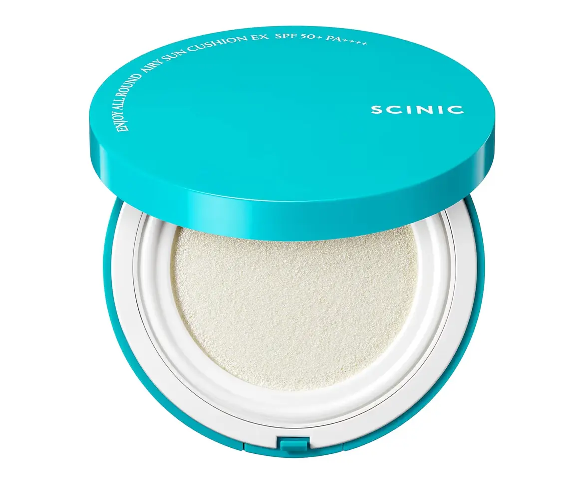 SCINIC - Phấn nước chống nắng Enjoy All Round Airy Sun Cushion EX