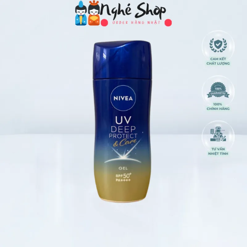 NIVEA - Kem Chống Nắng Nivea UV Deep Protect & Care Gel SPF50+ PA++++ (80g)