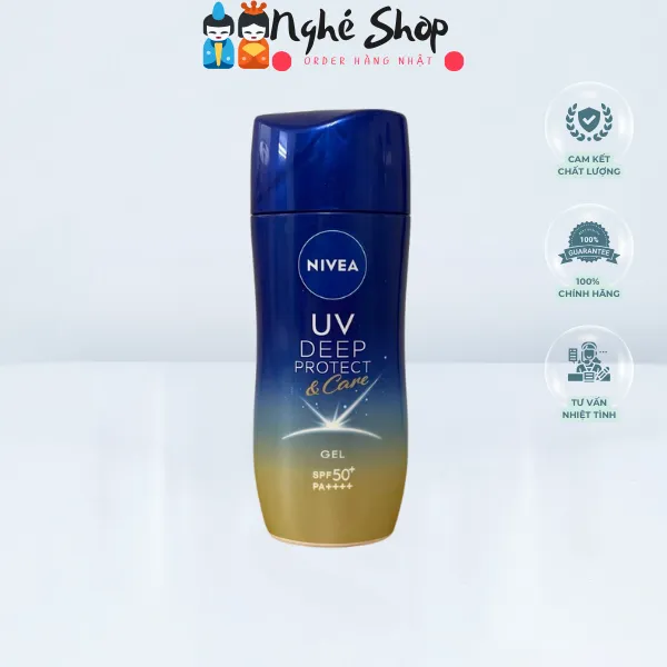 NIVEA - Kem Chống Nắng Nivea UV Deep Protect & Care Gel SPF50+ PA++++ (80g)