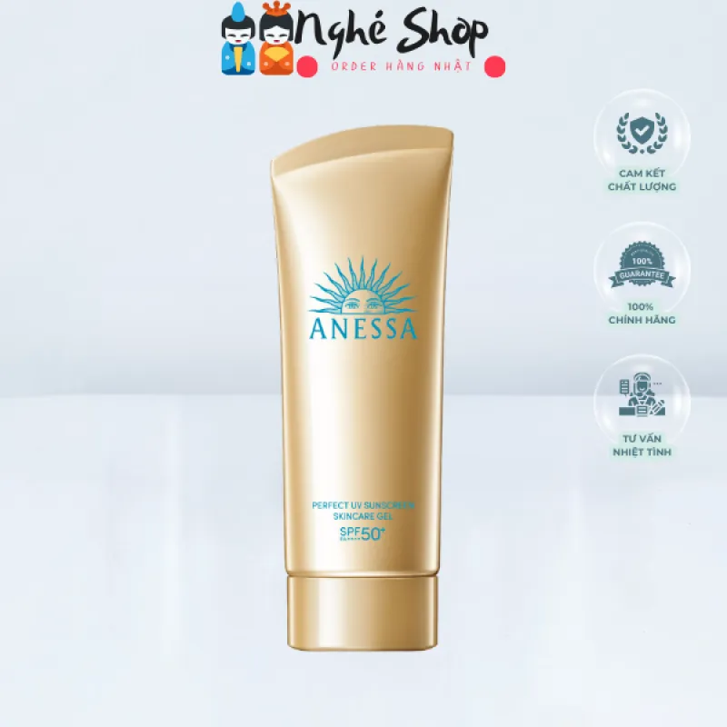 SHISEIDO- Gel chống nắng dưỡng ẩm Anessa Perfect UV Sunscreen mẫu 2024